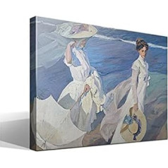 CF CUADROSFAMOSOS.ES CUADROSFAMOSOS.ES Sorolla Drukāt uz audekļa 75 x 55 cm