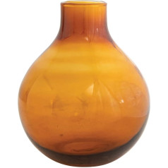 Ваза Bloomingville Minimalist Glass Amber Vase