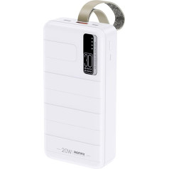 REMAX Power Bank 30000mAh RPP-506 Noah - USB + Type C - PD 20W QC 22,5W white