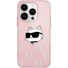 Karl Lagerfeld KLHCP15LHKLPCHP Back Case for Apple iPhone 15 Pro