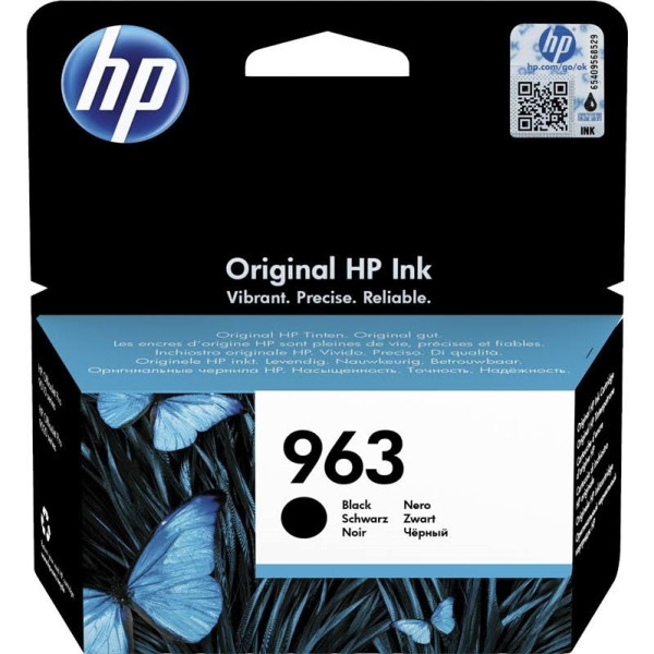 Tinte hp melna hp 963, hp963=3ja26ae, 1000 lpp.