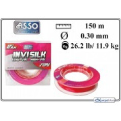 Asso Aukla ASSO Invisilk low-vis 150pink - 030