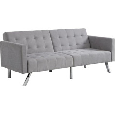 Tabker Диван-кровать конвертируемый складной светлый лаунж диван диван Loveseat Sleeper Sofa подлокотники гостиная спальня квартира читальный зал