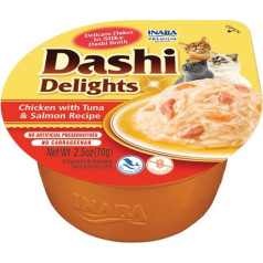 dashi delights vistas tuncis un lasis 70g kaķu buljons