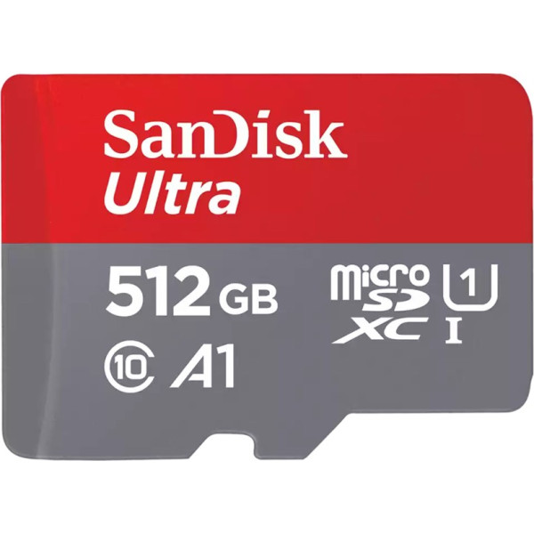 ultra microsdxc 512gb 150mb/s a1 cl10 uhs-i