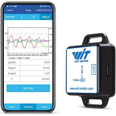 [Bluetooth akselerometrs + inklinometrs] BWT901CL MPU9250 augstas precizitātes 9 asu žiroskops + leņķis (XY 0,05° precizitāte) + magnētometrs ar Kalmana filtru, 200 Hz ļoti stabils 3 asu IMU sensors