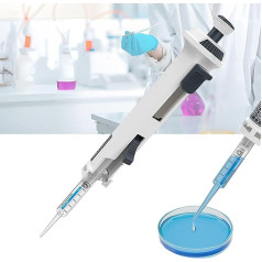 OuEUT 1000-5000μl laboratorijas vienkanālu pipetes Zinātniskās laboratorijas mikropipetes Manuāli regulējams tilpums Augstas precizitātes pipetes