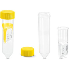 Sartorius Vivaspin Turbo 15 PES polikarbonāta (PC) centrrifugālā koncentratora membrāna ar kappe, polietilētersulfon (PES) membrāna, 100 kDa MWCO, 9 ml tilpums, 118 mm garums, 48 gab.