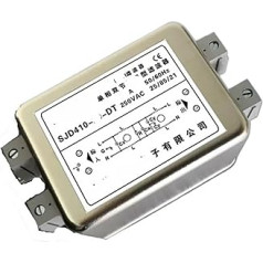 Tiefpass-Anti-Interferenz-Einphasen-AC-Doppelabschnitt-220-V-Netzteilfilter SJD410-3A 6A 6A 10A 20A 30A(Terminal Block SJD410-50 -DT)