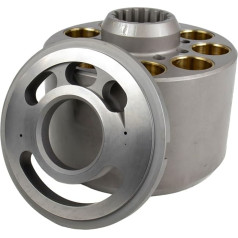 SPINPARTS Zylinderblock und Ventilplatte Links kompatibel mit Kawasaki K3V180, K5V200 XJBN-00665