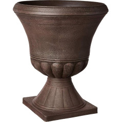 Arcadia Garden Products PSW DB51C Hamilton urna 18 x 22 collas Šokolāde