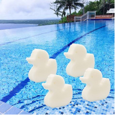 Lifreer Eļļu absorbējošs putu sūklis 4 Pack Filter Sponge Hot Tub piederumi peldbaseinam Lazy Spa baseiniem (balts)