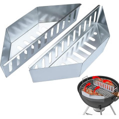 Holzkohlekorbhalter,Grill-Holzkohlekorb, Grils Holzkohlegrill-Halterkorb, Hitzebeständiges Outdoor-Heizgerät zum Kochen, Grillen, Picknick, Camping, Freizeit im Freien