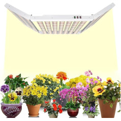 SPF6000 Plant Lamp LED Full Spectrum Grow Light 600 W 6 x 6 ft Cover with 1911 Pieces Sam-sung Diodes, Grow Lights for Plants, Plant Light, LED Grow Lamp for Indoor Plants, Vegetables, Sowing Flowers