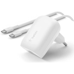 Jaudas lādētājs boost charge 30w usb-c pd pps + usb-c kabelis