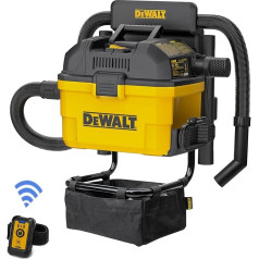 DEWALT DXV23G 23 l šlapias sausas dulkių siurblys, šlapias sausas dulkių siurblys, tvirtinamas prie sienos (nuimamas), 1100 W, nešiojamasis dirbtuvių dulkių siurblys, skirtas naudoti patalpose ir lauke