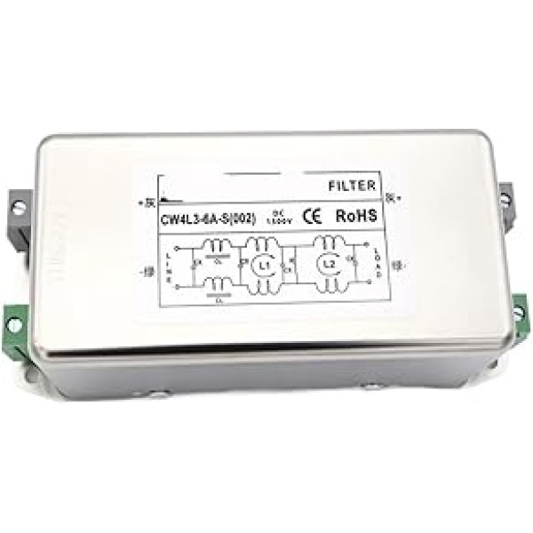 Tīkla filtrs CW4L3-1A 6A 10A 20A 30A-S (002) Līdzstrāvas sadalītājs Klemmenblock(CW4L3-6A-S 002)