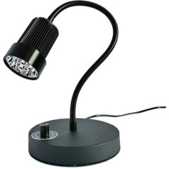 IBERSA UV LED melnā gaisma, 100 W regulējama UV koloīdu cietināšanas lampas sloksne, līmes bez ēnas, UV līmes, lodēšanas maskas, izplūdes, fotoattēla 3D drukāšanai (krāsa: 1 UK, izmērs: 395 nm)