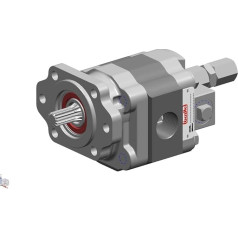 Buzile P51 hidrauliskais zobratu sūknis BGP51A346YL15-25-RV Jauns sūknis ar pārspiediena vārstu Pārspiediena vārsta iestatījums 2500 PSI Rotācija: CCW