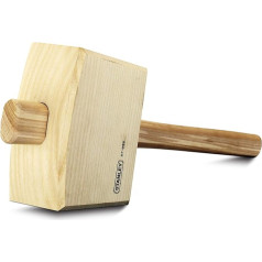 Stanley Holzhammer (rechteckiges Modell, 115 mm Länge, 116 g Kopfgewicht, vollstänig aus Holz) 1-57-046