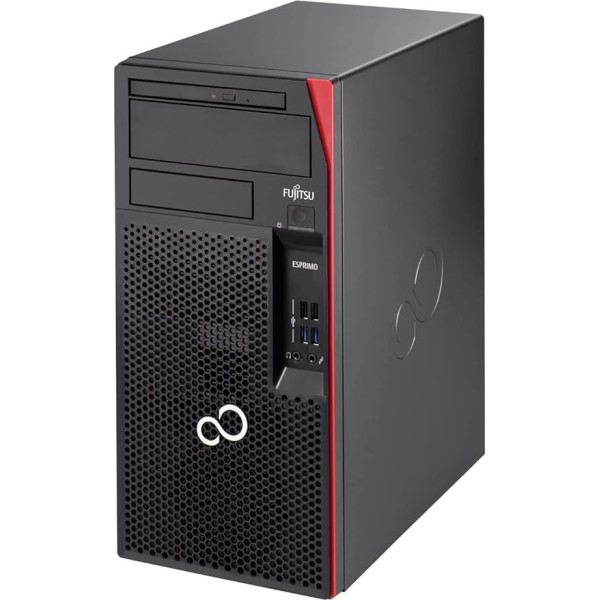 Fujitsu Esprimo P757/E85+ Intel Quad Core i7 1TB SSD diskdziņš ar 32GB zibatmiņu Windows 11 Pro DVD Brenner Biznesa tornis dators (Datorizēts)