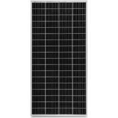 MOSCATELLI 240W PV saules bateriju panelis 12V akumulatoriem ar augstas efektivitātes monokristāliskajiem 10BB PERC elementiem. Optimizēts pārnēsājamām barošanas stacijām un MPPT regulatoriem (nav iekļauti komplektā) - spriegums 21V