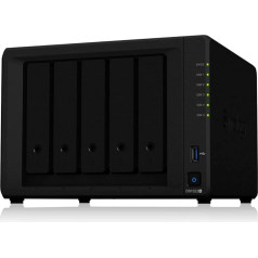 Synology DS1522+ 5-Bay DiskStation NAS AMD Ryzen R1600 8GB Ram 4xRJ-45 1GbE LAN Port без жестких дисков