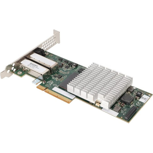 Tangxi 10Gb SFP PCIe tīkla karte, NC523SFP Dual LAN SFP PCI Express X8 tīkla karte, 10Gb/s SFP+ Ethernet servera adapteris Proliant DL160 DL360e DL360p DL380p DL385p DL560 8th Gen