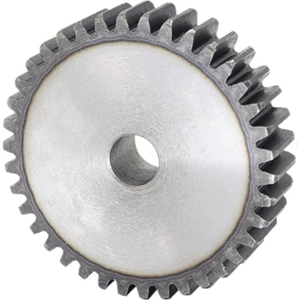 LYMFE Industrielles Stirnradgetriebe Mteal Gear 2M-34T/35T/36T/37 T Prozessloch 12 mm Zahnrad Ritzel aus kohlenstoffarmem Stahl Gesamthöhe 20 mm(37 T-Rough hole-14mm)