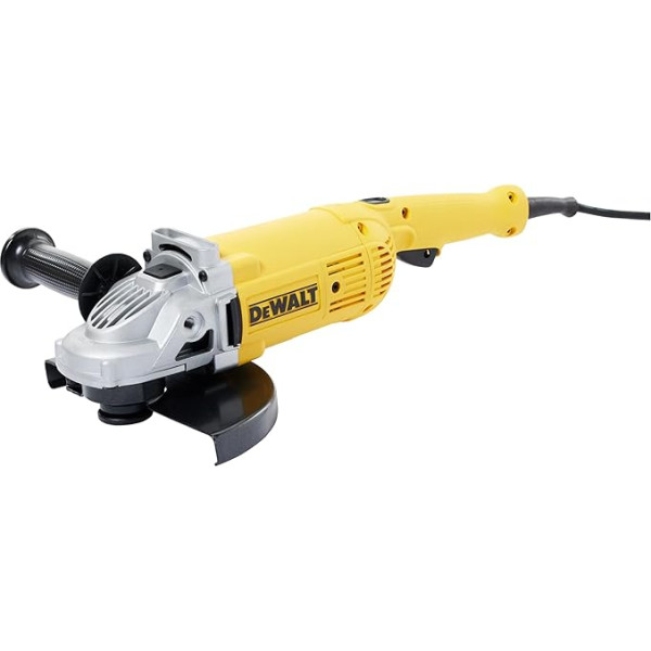 Dewalt 2.200 W 230 mm Winkelschleifer DWE492 (leistungsstarker Motor, Sanftanlauf, Schutzhaube, Zusatzhandgriff, Spindelarretierung)