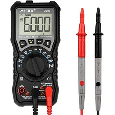 QPWZ Digitālais elektriskais testeris MCH-98100A Digitālais elektriskais multimetrs Hochpräzises AC-DC-Automatikbereich Digitālais elektriskais testeris Hochpräzises Testgerät