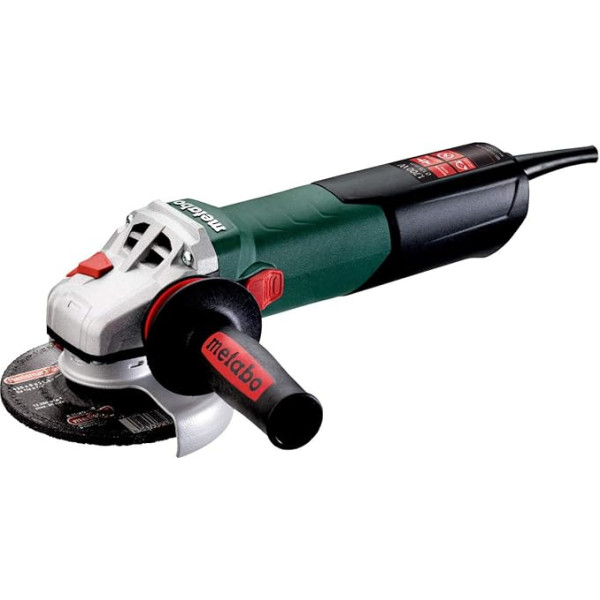 Metabo WEV 17-125 leņķa slīpmašīna (600516000) profesionāliem lietojumiem (ar ātruma regulēšanu, 1700 W, diska diametrs: 125 mm, iepakojumā)