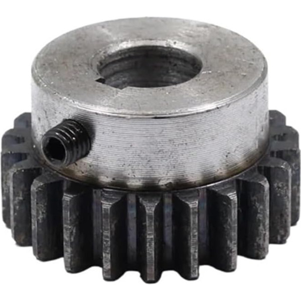 LYMFE Industrielles Stirnradgetriebe 1 Stück Spur gear Rack Ritzel 10/12/14/15/16/18/20 Zähne Mod 1,5 m Bohrung 8 mm 10 mm 12 mm gerade Zähne positives Zahnrad (Izmērs : 6mm, Krāsa : 30 zobi)