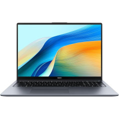 HUAWEI MateBook D16 2024, 13. paaudzes Intel Core i9-13900H, 16 GB RAM,1 TB SSD,16 Zoll FullView displejs, 1,72 kg viegla konstrukcija, Windows 11 Home, Space Gray