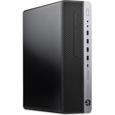 HP EliteDesk 800 G3 SFF galddators - Intel Core i5-6500 @ 3,2 GHz - 8 GB DDR4 RAM - 256 GB SSD - Windows 10 Professional iepriekš instalēta (atjaunota)