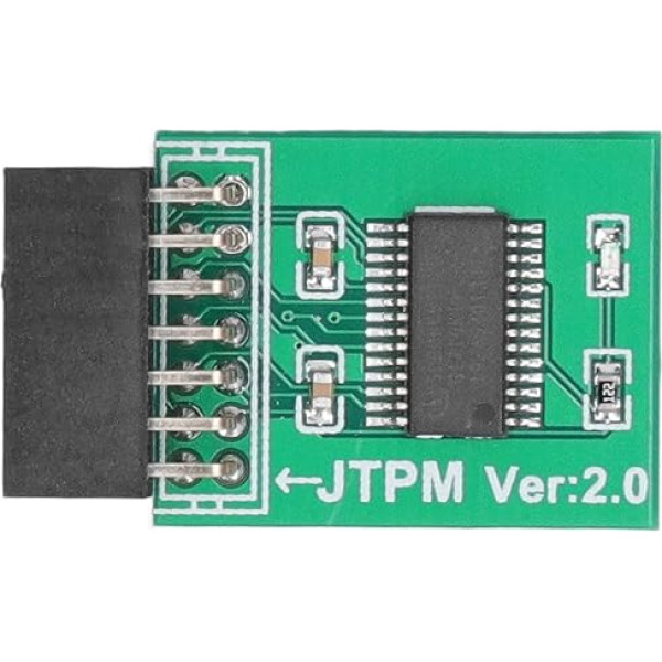 Fafeicy TPM Board 14 Pin for MSI TPM 2.0 Module LPC Interface Strong Encryption TPM Module Board for Win11 Computer Motherboards