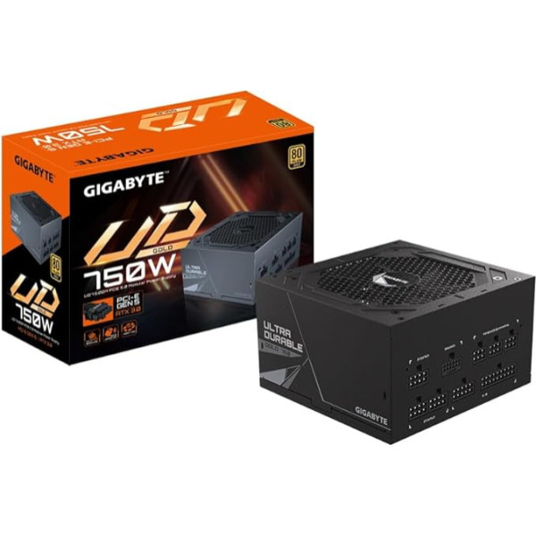 Gigabyte 750W ATX 12V v3.00 barošanas bloks - GP-UD750GM PG5-80 Plus Gold