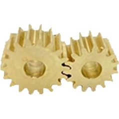 10 Stück 0,25 Modul 9 10 11 12 13 13 14 15 16 18 18 20 Zähne Kupferzahnrad CNC kleines Modul Stirnradloch 1,98 mm(9 zobu 3mm biezs)