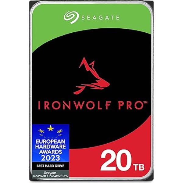 Seagate IronWolf Pro 20TB NAS iekšējais cietais disks 3,5