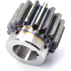 45# Stirnradgetriebe mit Stufengetriebe, 3 Modi, 20/22/24T Stirnradritzel CNC-Zahnstange(20Thole22)