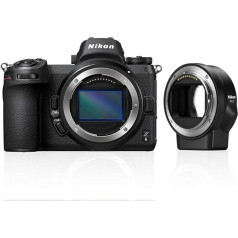 Nikon Z6 sistēmas digitālā kamera + FTZ adapteris + 64GB XQD