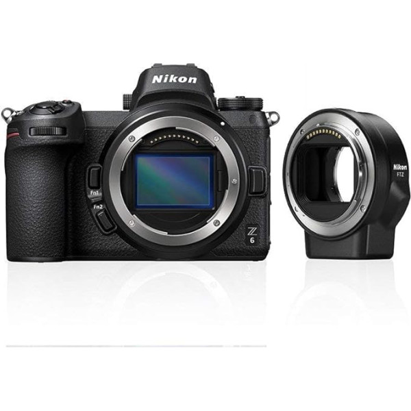 Nikon Z6 sistēmas digitālā kamera + FTZ adapteris + 64GB XQD