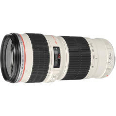 Canon EF 70-200mm F4L USM Objektīvs (67mm Filtergewinde), melns (vispārējs)