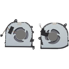 Вентилятор охлаждения CPU GPU ноутбука для Dell XPS 15 9570 XPS 15 7590 Precision 5530 5540 Series CPU GPU Cooler 4 Pin Notebook Fan Silent Operation