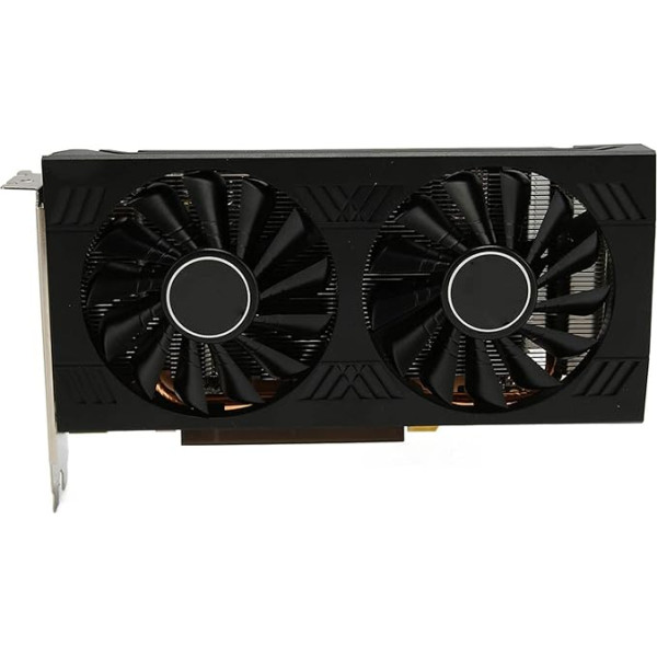 RX580 8GB GDDR5 256bit Gaming Graphics Card, 4096x2160 Resolution 8-Pin Computer PC Gaming Video GPU Graphics Card with Dual Cooling Fans PCI 3.0, 1286MHz Core, 7000MHz Memory