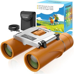 USCAMEL binoklis bērniem 8 x 21 Compact Small Binoculars putnu vērošanai, medībām un ceļojumiem