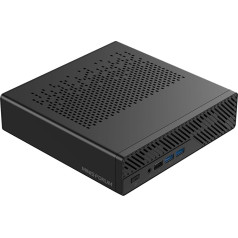 MINIS FORUM MS-A1 Mini darbstacija, Barebone versija bez CPU/RAM/SSD/OS Mini PC, DDR5/M.2 2280 NVME SSD, 2.5G LAN x 2, 4X PCIe SSD slots, HDMI/DP/USB-C trīs porti, USB 3.0x3