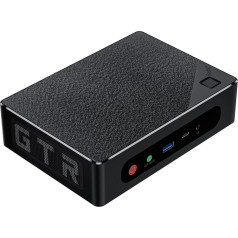 Beelink GTR6 6900HX Ryzen Mini PC 8C/16T līdz 4,9 GHz, AMD Radeon 680M, mini spēļu dators, 32 GB DDR5, 500 GB PCIe 4.0 SSD, Quad Display 8K izeja, 4 x HDMI, WiFi 6, BT5.2