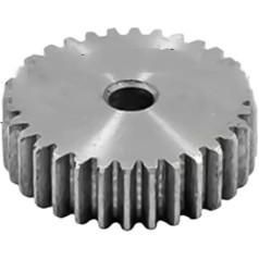 LYMFE Rūpnieciskās Stirnradgetriebe 1M 14/15/16/16/17/18 Zähne Zahnstange Stirnrad Präzisionsmaschinen Industrie 45 Stahl CNC Ritzel (izmērs : 6mm, krāsa : 18 zobi)