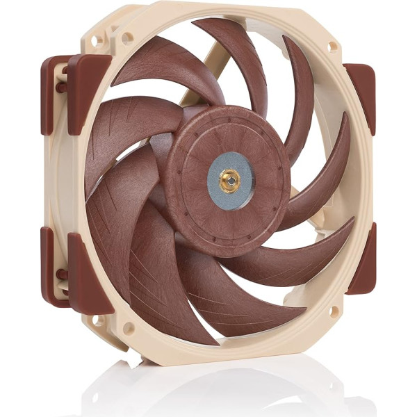 Noctua NF-A12x25r PWM, 120 mm ventilators ar apaļu rāmi, 4 kontakti (brūns)